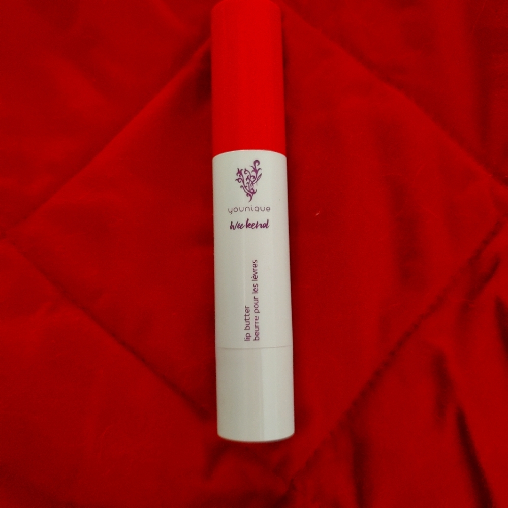 Younique lip butter in shade festival.